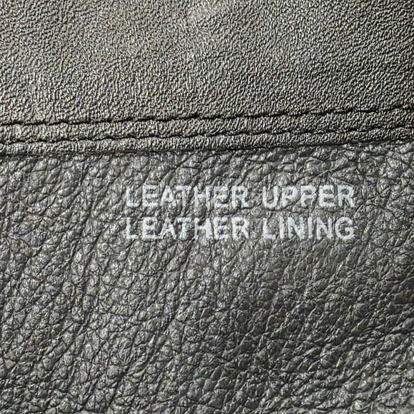 Via Spiga BLACK LEATHER Boot Charcoal Harness Knee High Zipper Riding 7.5 M New - Picture 12 of 15